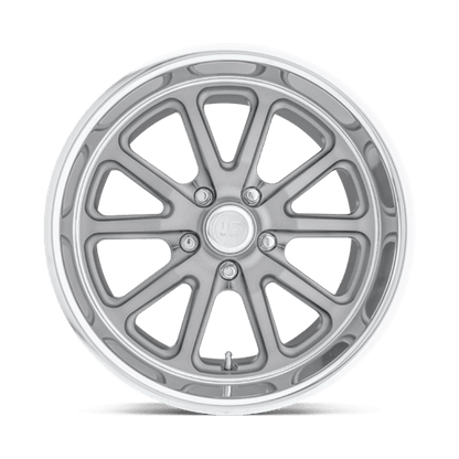 US Mag 1PC | U111 RAMBLER | 20.0x10.50 | 5X115 | 20 | TEXTURED GRAY W/ DC LIP