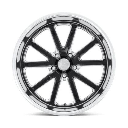 US Mag 1PC | U117 RAMBLER | 18.0x9.50 | 5X120.65 | 1 | GLOSS BLACK MILLED