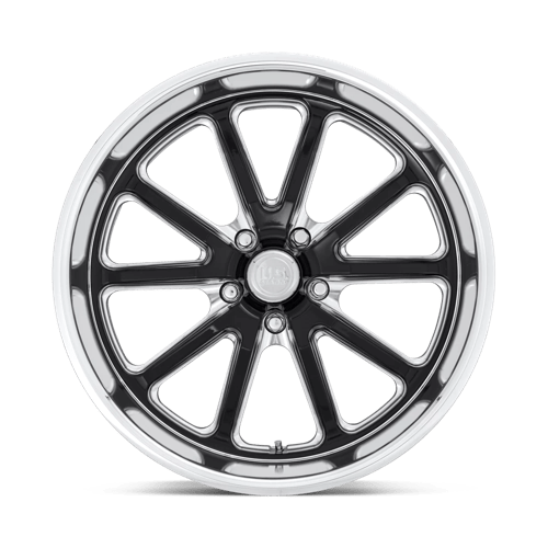 US Mag 1PC | U117 RAMBLER | 18.0x8.00 | 5X127 | 1 | GLOSS BLACK MILLED
