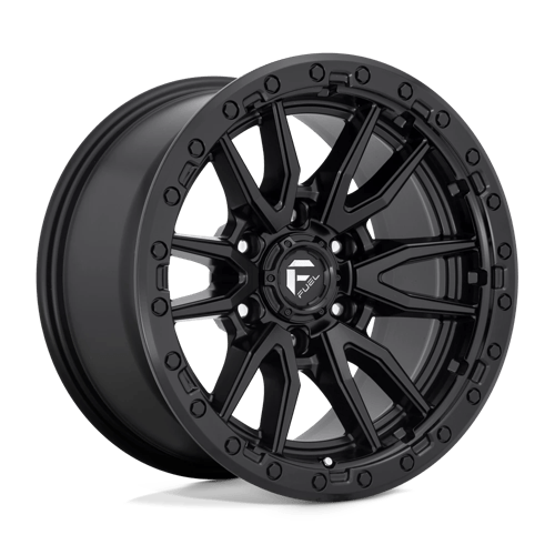 Fuel 1PC | D679 REBEL | 22.0x12.00 | 8X180 | -44 | MATTE BLACK