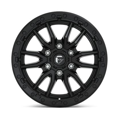Fuel 1PC | D679 REBEL | 22.0x12.00 | 8X180 | -44 | MATTE BLACK