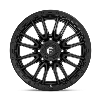 Fuel 1PC | D679 REBEL | 22.0x10.00 | 8X180 | -18 | MATTE BLACK