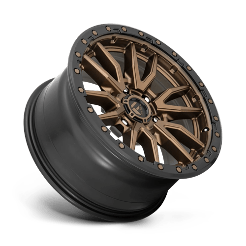 Fuel 1PC | D681 REBEL | 22.0x9.00 | 6X139.7 | 20 | MATTE BRONZE BLACK BEAD RING
