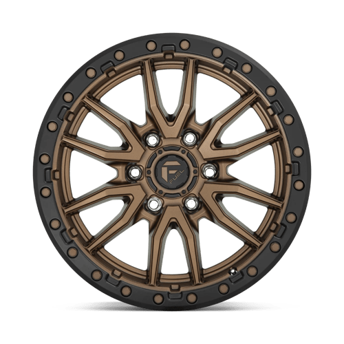 Fuel 1PC | D681 REBEL | 18.0x9.00 | 5X139.7 | 1 | MATTE BRONZE BLACK BEAD RING