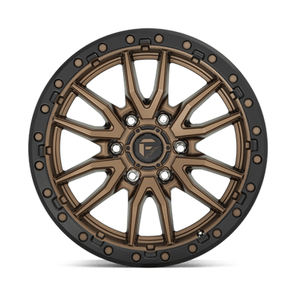 Fuel 1PC | D681 REBEL | 18.0x9.00 | 6X135 | 20 | MATTE BRONZE BLACK BEAD RING