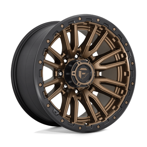 Fuel 1PC | D681 REBEL | 20.0x10.00 | 8X170 | -18 | MATTE BRONZE BLACK BEAD RING