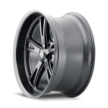 RIDLER 606 MATTE BLACK | 22x9 | 5-115 | 20mm | 606-22964MB