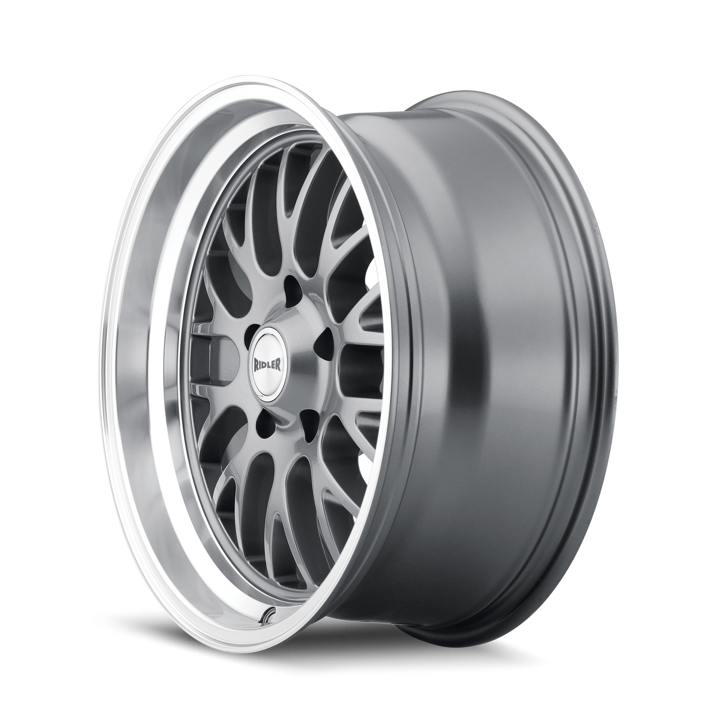 RIDLER 607 GLOSS GREY MACHINED | 20x8.5 | 5x120.65 | mm | 607-2861G