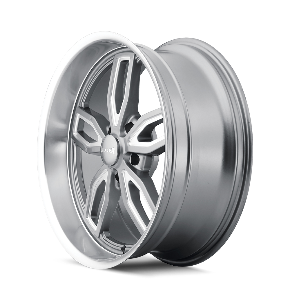 RIDLER 608 GLOSS GREY MILLED | 20x10 | 5-120.65 | mm | 608-2161G