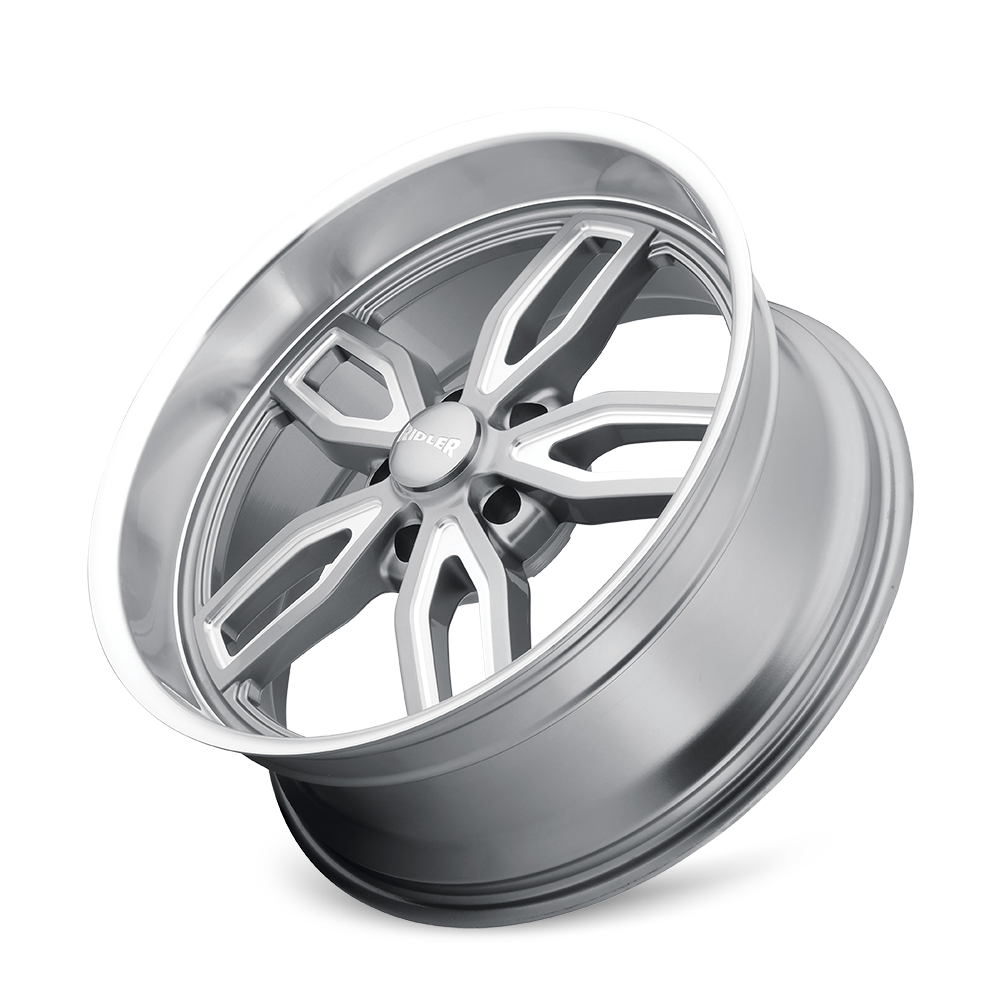 RIDLER 608 GLOSS GREY MILLED | 20x8.5 | 5x127 | mm | 608-2873G