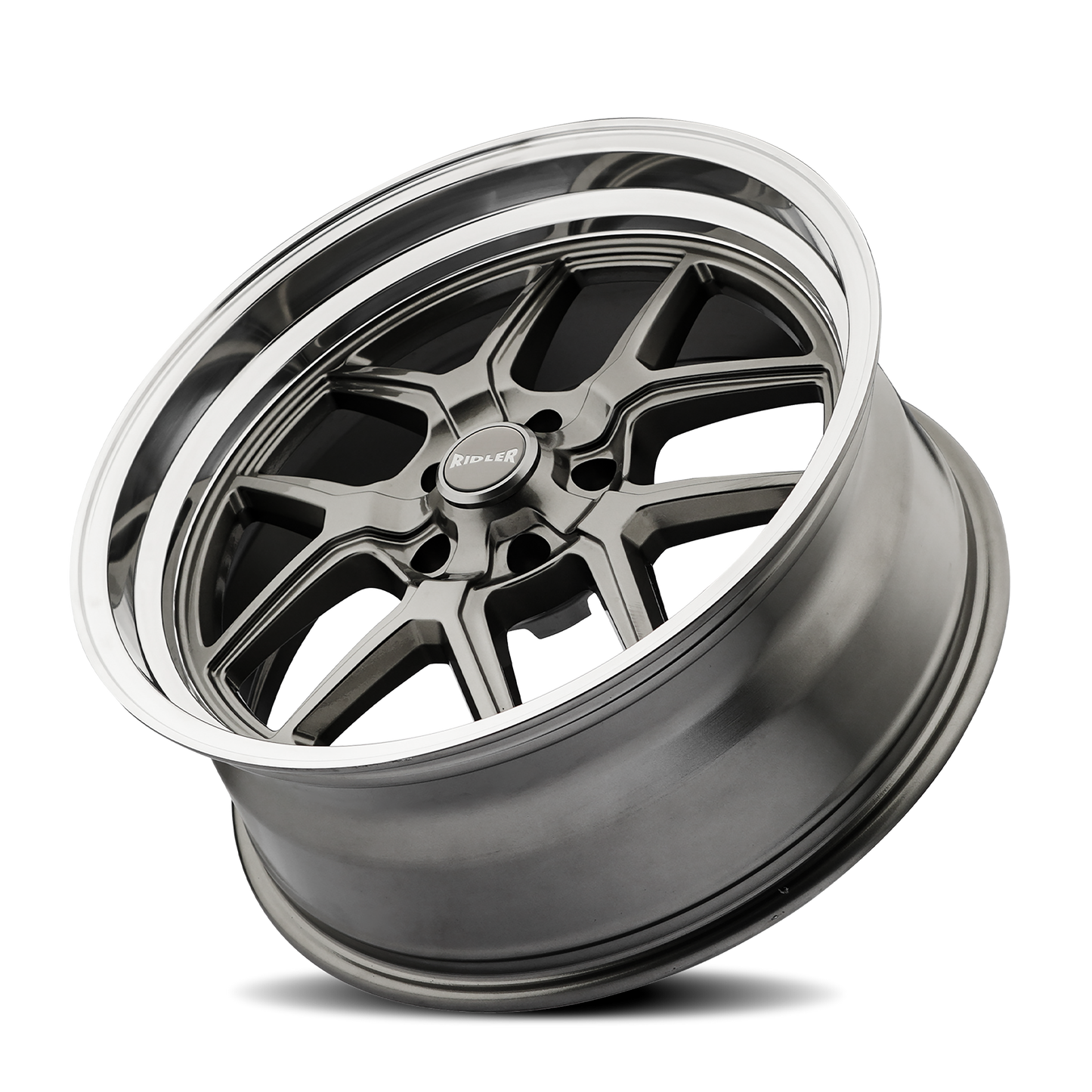 RIDLER 610 GLOSS GREY POLISHED | 20x10 | 5x120.65 | mm | 610-2161G