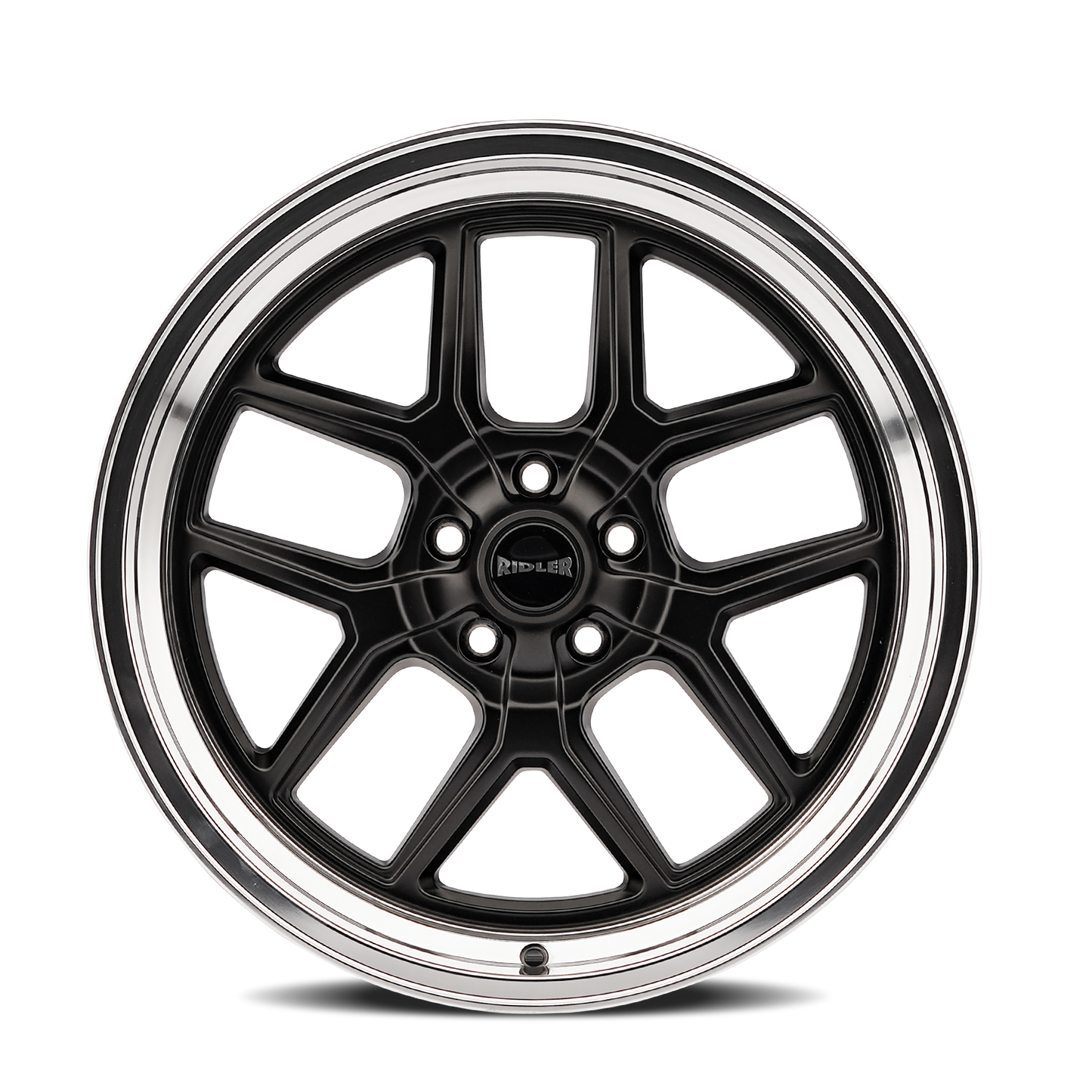RIDLER 610 MATTE BLACK POLISHED | 17x7 | 5x114.3 | mm | 610-7765MB