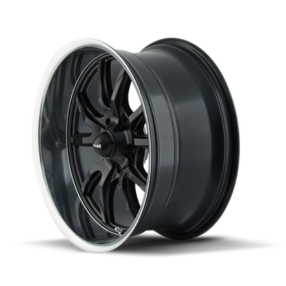 RIDLER 650 MATTE BLACK POLISHED | 17x8 | 5x120.65 | mm | 650-7861MB