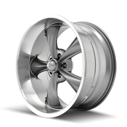 RIDLER 695 GLOSS GREY MACHINED | 18x9.5 | 5x127 | 6mm | 695-8973G