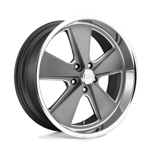 US Mag 1PC | U120 ROADSTER | 18.0x8.00 | 5X114.3 | 1 | MATTE GUN METAL MACHINED