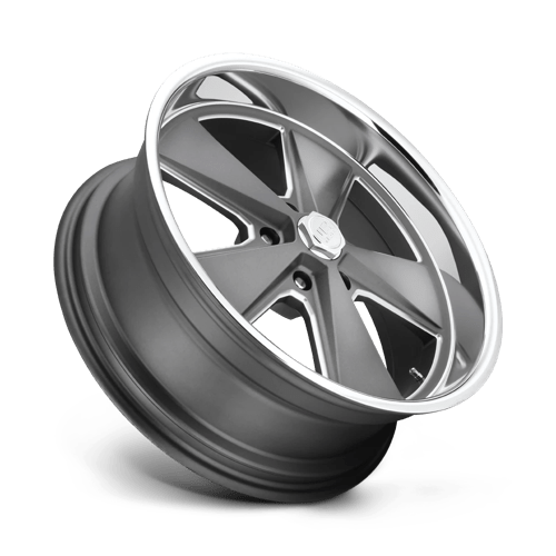 US Mag 1PC | U120 ROADSTER | 20.0x8.00 | 5X120.65 | 1 | MATTE GUN METAL MACHINED