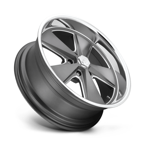 US Mag 1PC | U120 ROADSTER | 18.0x8.00 | 5X120.65 | 1 | MATTE GUN METAL MACHINED
