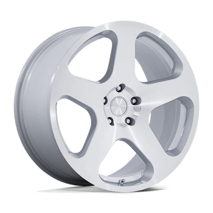 Rotiform | RC200 NUE | 20.0x8.50 | 5X120 | 35 | GLOSS SILVER W/ MACHINED FACE