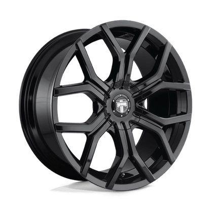 DUB 1PC | S208 ROYALTY | 22.0x9.50 | 6X120/6X132 | 30 | GLOSS BLACK