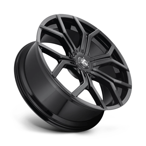 DUB 1PC | S208 ROYALTY | 22.0x9.50 | 6X120/6X132 | 30 | GLOSS BLACK