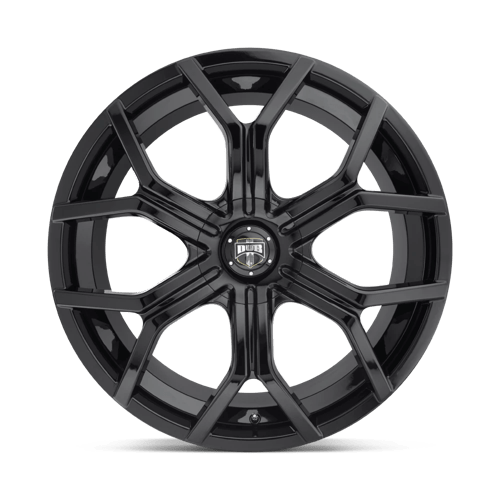 DUB 1PC | S208 ROYALTY | 22.0x9.50 | 6X120/6X132 | 30 | GLOSS BLACK