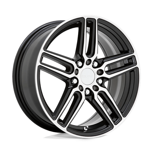 Ruff | NITRO | 18.0x8.00 | 5X100/5X114.3 | 38 | GLOSS BLACK W/ MACHINED FACE