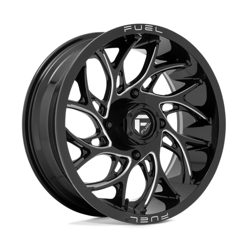 Fuel UTV | D741 RUNNER | 18.0x7.00 | 4X156 | 13 | GLOSS BLACK MILLED