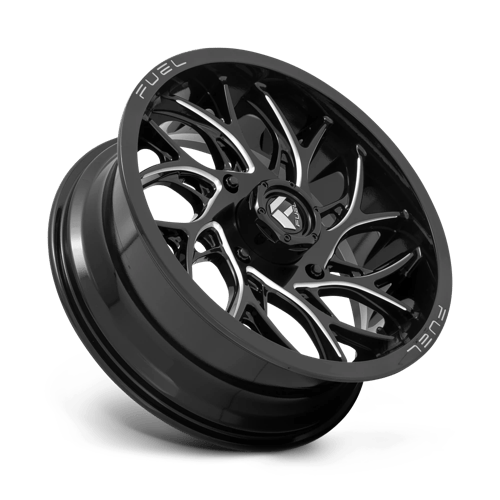 Fuel UTV | D741 RUNNER | 18.0x7.00 | 4X156 | 13 | GLOSS BLACK MILLED