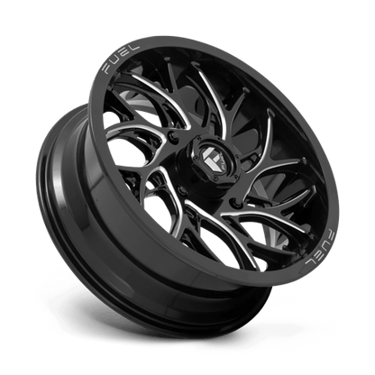 Fuel UTV | D741 RUNNER | 18.0x7.00 | 4X156 | 13 | GLOSS BLACK MILLED