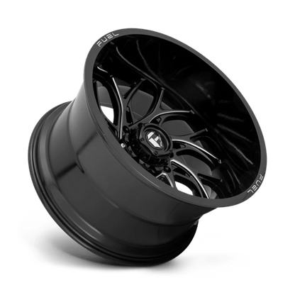 Fuel 1PC | D741 RUNNER | 20.0x10.00 | 8X165.1 | -18 | GLOSS BLACK MILLED