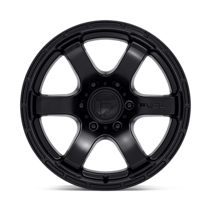 Fuel 1PC | D766 RUSH | 20.0x9.00 | 6X139.7 | 1 | SATIN BLACK