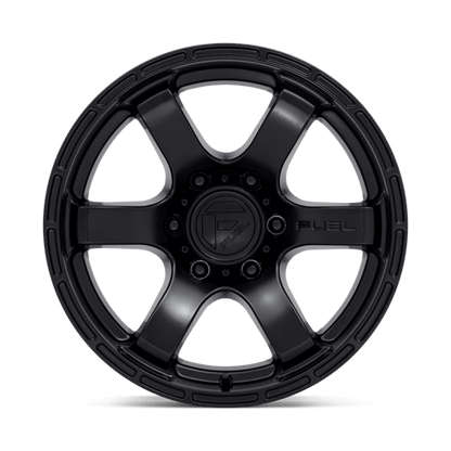 Fuel 1PC | D766 RUSH | 20.0x9.00 | 6X114.3 | 1 | SATIN BLACK