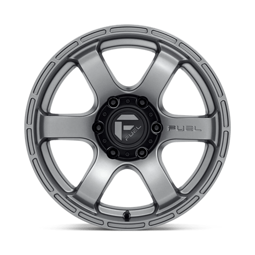 Fuel 1PC | D767 RUSH | 18.0x9.00 | 6X114.3 | 20 | MATTE GUN METAL