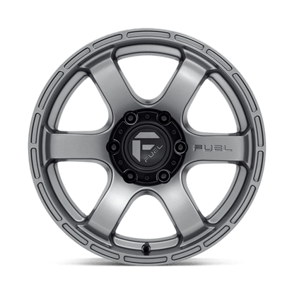 Fuel 1PC | D767 RUSH | 18.0x9.00 | 6X114.3 | 20 | MATTE GUN METAL