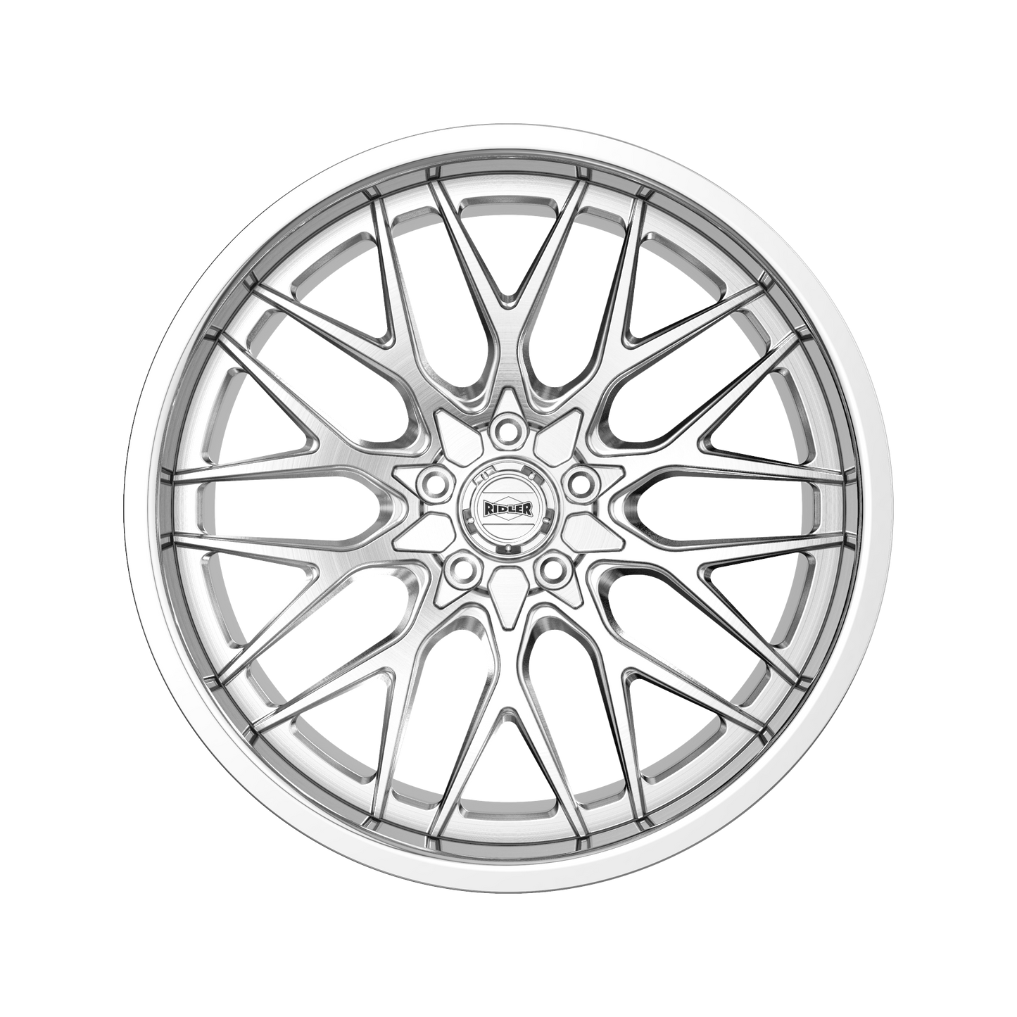 RIDLER 681 BRUSHED WITH POLISHED LIP | 22x9 | 5x127 | mm | 681-22973P
