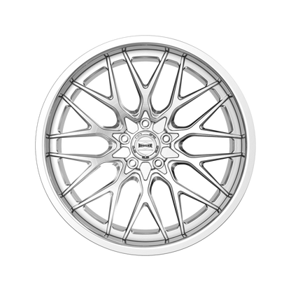 RIDLER 681 BRUSHED WITH POLISHED LIP | 22x10.5 | 5x127 | 10mm | 681-22173P