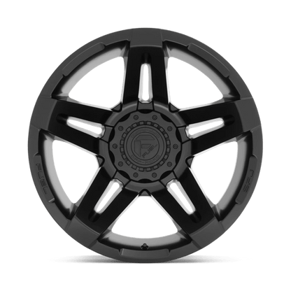 Fuel 1PC | D763 SFJ | 20.0x12.00 | 6X135/6X139.7 | -44 | MATTE BLACK