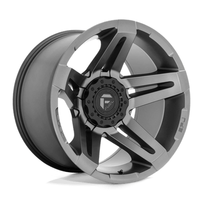 Fuel 1PC | D764 SFJ | 20.0x12.00 | 5X114.3/5X127 | -44 | MATTE GUN METAL