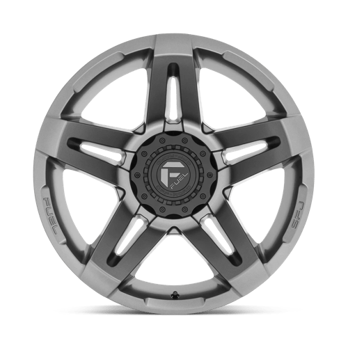 Fuel 1PC | D764 SFJ | 20.0x12.00 | 5X114.3/5X127 | -44 | MATTE GUN METAL