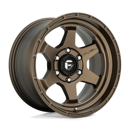 Fuel 1PC | D666 SHOK | 17.0x9.00 | 6X139.7 | 1 | MATTE BRONZE