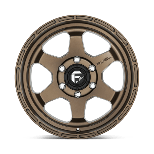 Fuel 1PC | D666 SHOK | 17.0x9.00 | 6X139.7 | 20 | MATTE BRONZE