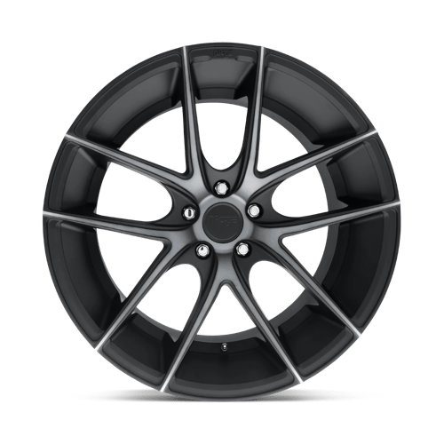 Niche 1PC | M130 TARGA | 18.0x9.50 | 5X120 | 40 | MATTE BLACK DOUBLE DARK TINT