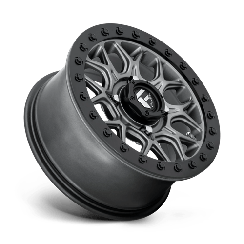 Fuel UTV | D919 TECH BEADLOCK | 15.0x7.00 | 4X137 | 38 | MATTE GUNMETAL BLACK BEAD RING