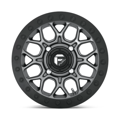 Fuel UTV | D919 TECH BEADLOCK | 15.0x7.00 | 4X137 | 38 | MATTE GUNMETAL BLACK BEAD RING