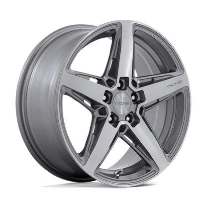 Niche 1PC | M270 TERAMO | 18.0x8.00 | 5X120 | 40 | ANTHRACITE BRUSHED FACE TINT