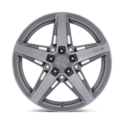 Niche 1PC | M270 TERAMO | 18.0x8.00 | 5X112 | 42 | ANTHRACITE BRUSHED FACE TINT