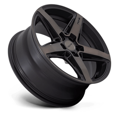 Niche 1PC | M271 TERAMO | 18.0x8.00 | 5X114.3 | 30 | MATTE BLACK W DOUBLE DARK TINT