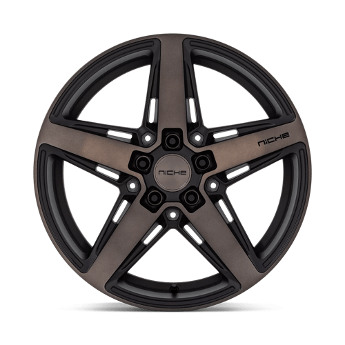 Niche 1PC | M271 TERAMO | 18.0x8.00 | 5X114.3 | 30 | MATTE BLACK W DOUBLE DARK TINT