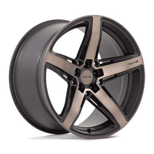 Niche 1PC | M271 TERAMO | 20.0x10.50 | 5X112 | 20 | MATTE BLACK W DOUBLE DARK TINT