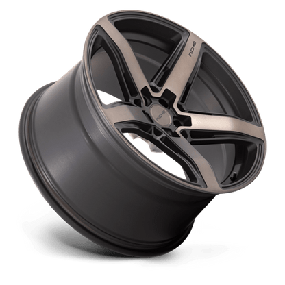 Niche 1PC | M271 TERAMO | 20.0x10.50 | 5X112 | 20 | MATTE BLACK W DOUBLE DARK TINT